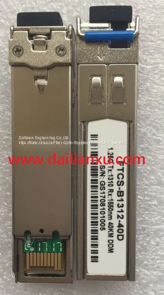SFP Single-fiber Mdoule 1.25G 1550/1310nm 40KM DDM LC Simple-fiber Module Compatible With H3C Huawei ZTE HP CISCO DLINK photo-2