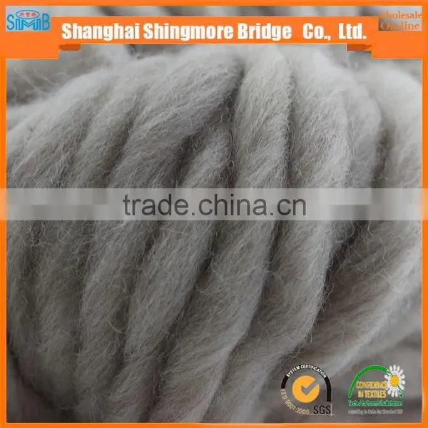 China Thick Wool Textile Yarn Factory Direct Wholesale Oeko Tex Certified 1/0.2Nm Wool Yarn, Chunky Yarn, Chunky Wool Yarn photo-2