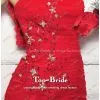 S950 Real Photo Fashion Design Wedding Dresses Red Bridal Gown photo-3