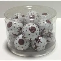 Newest Hot Sale Plastic/Styrofoam Christmas Decoration Baubles; Christmas Balls With LED; Christmas Decoration photo-3