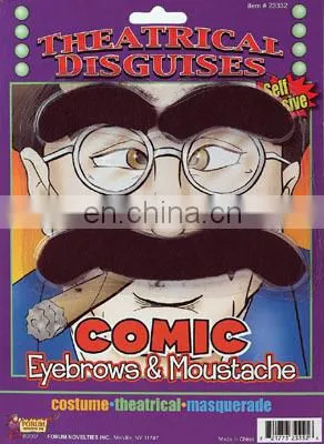 Colonel Costume Fake Mustache FGM-0344 photo-5
