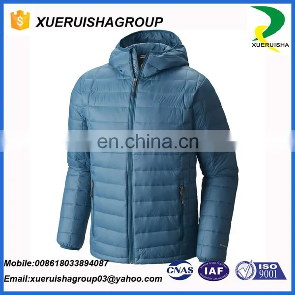 OEM Factory Price Fashion Westrn Foldable Men Down Jacket for Winter photo-3