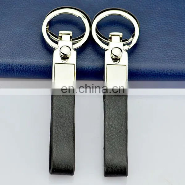 2017 Promotional Cheap Blank Leather Key Chain photo-3