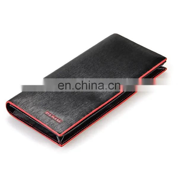 New Promotional Good Quality Human Genuine Leather Wallet Men With Logo photo-2