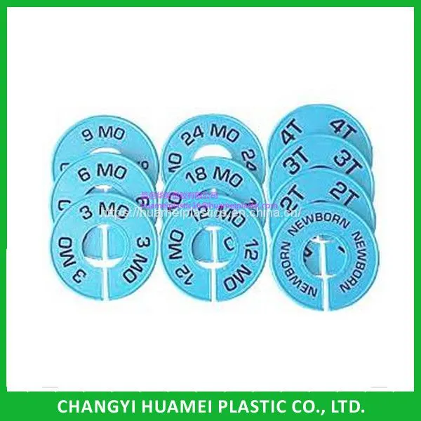 Plastic Round Shape Clothing Size Ring Dividers photo-4