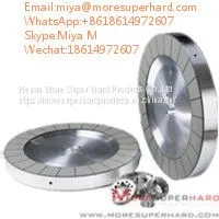 Double Disc Diamond & CBN Grinding Wheel for Seal,Magnetic Materials Miya@moresuperhard.com photo-4