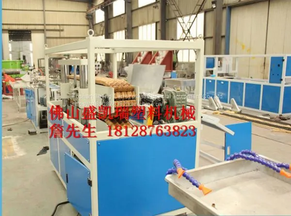 Pvc Plastic Angle Protection Line Extruder photo-4