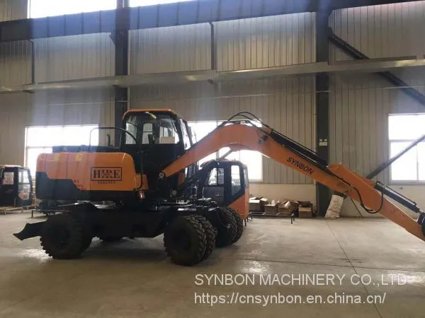 SYNBONG Bucket Wheeled Type Hydraulic Excavator, 12 Ton, SYL150E