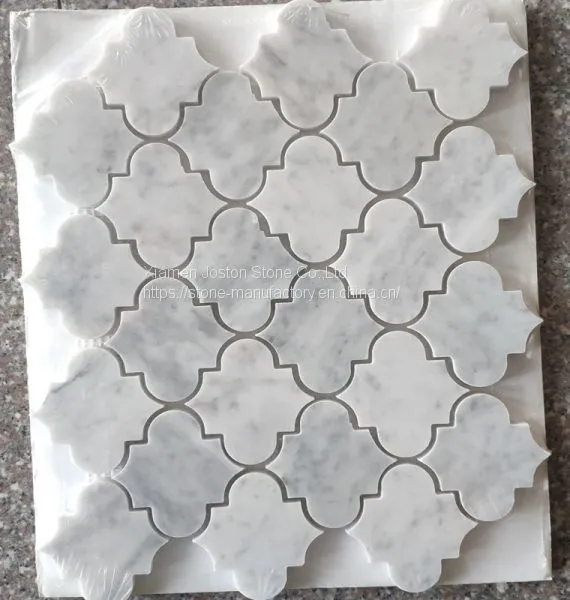 Penny round marble mosaic