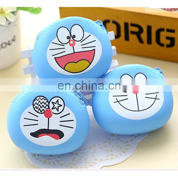 Mini Fish Coin Purse Custom Design Zipper Lock Silicone Bag Promotional Ladies Wallet photo-5