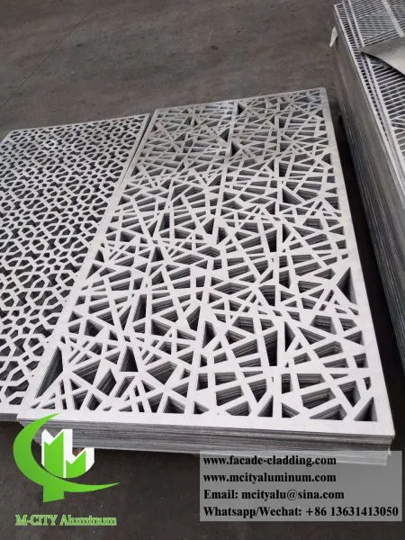 Factory Price 3mm Aluminum Facade Sheet Perforated Panel Metal Cladding Panel Supplier in China photo-4