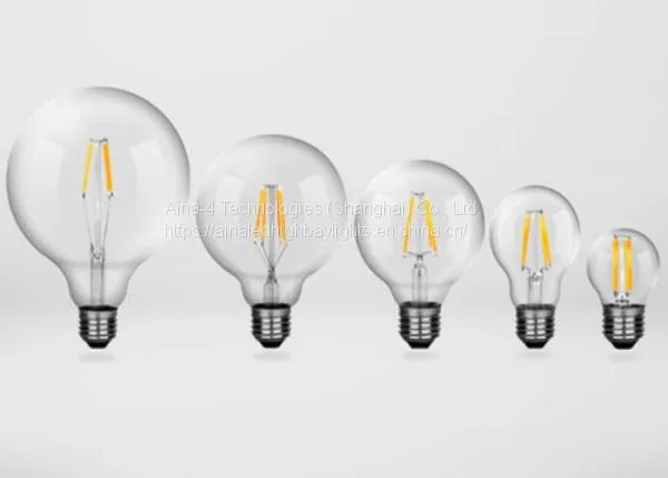 Electric Driven Filament LED Light Bulbs 220V Voltage Glass Material 2700K - 6500K photo-2
