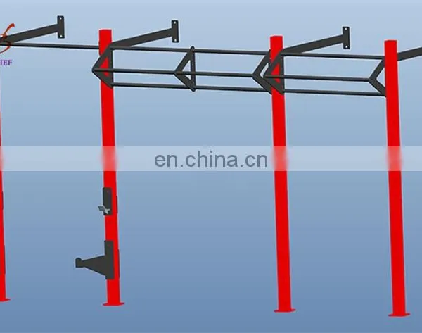 Multifunctional Wall Mounted Crossfit Rig Pull up photo-5