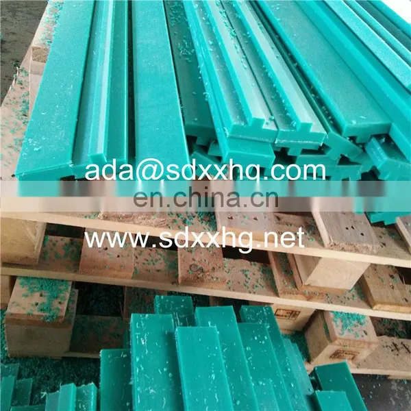 Uhmwpe Poly Slippery Scraper Uhmw-pe Roller Chain Guides Linear Guide Rails and Blocks Polyethylene photo-2