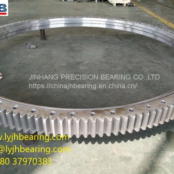 142DBS101Y Four Point Contact Ball Slewing Bearing 1750x1424x120mm With Internal Gear photo-4