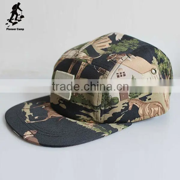 Best Selling Customized Logo Custom 6 Panel Snapback Hat Military Style photo-3