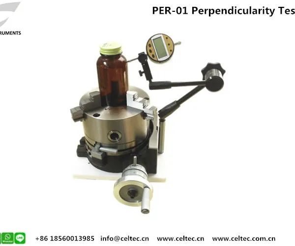 Circle Runout Tester Bottle Perpendicularity Tester