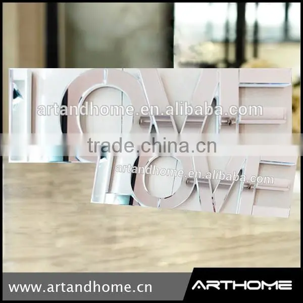 2015 New Style Love Shape Glass for Home Decoration Quality Choice