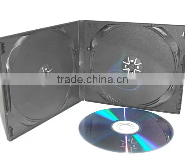 Blank Double Gift Dvd Cases Black 9mm