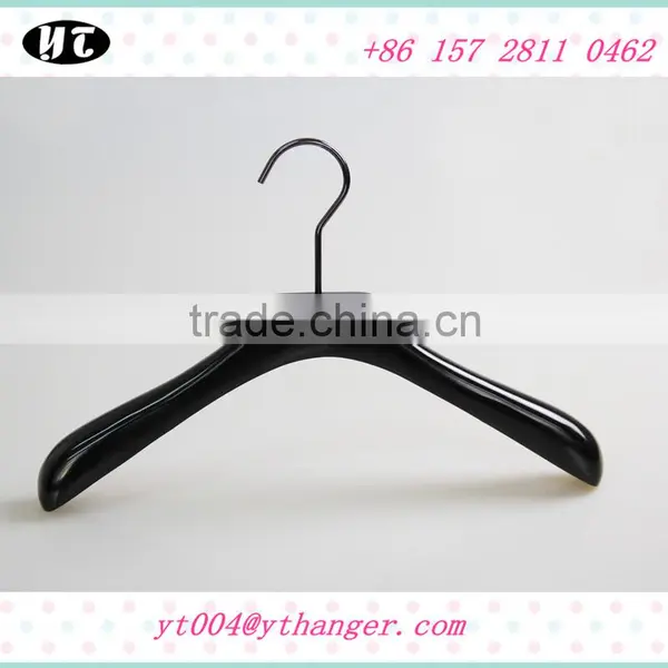 Black Custom Wooden Hanger and Wooden Pants Hanger photo-4