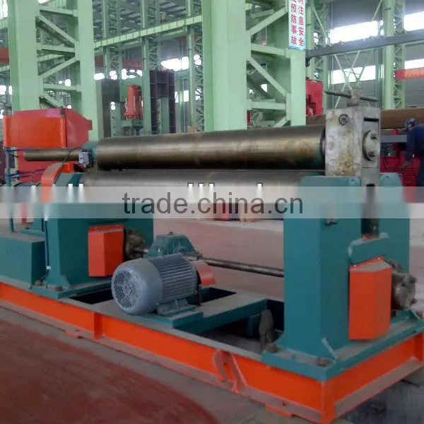 mechanical 3-roller plate rolling machine,plate bending machine