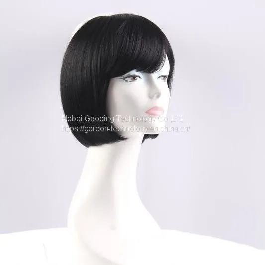Natrual Color Human Hair Straight Bob Wigs With Factory Price photo-3