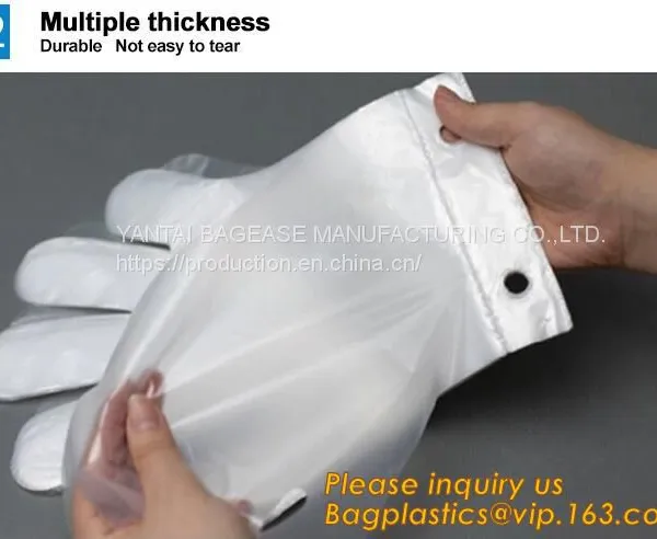Household Cleaning, Eco- Friendly, Biodegradable & Compostable, Medical Protective Disposable Hand Gloves photo-4