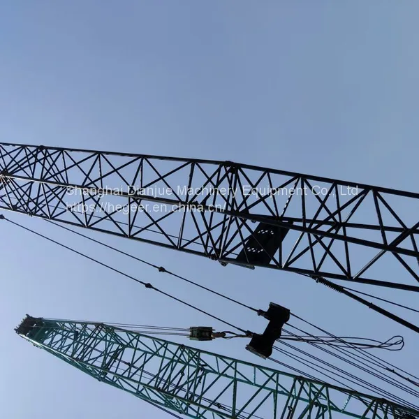 Lots of Used SANY XCMG 55T 50T 60T 75T Crawler Crane photo-5