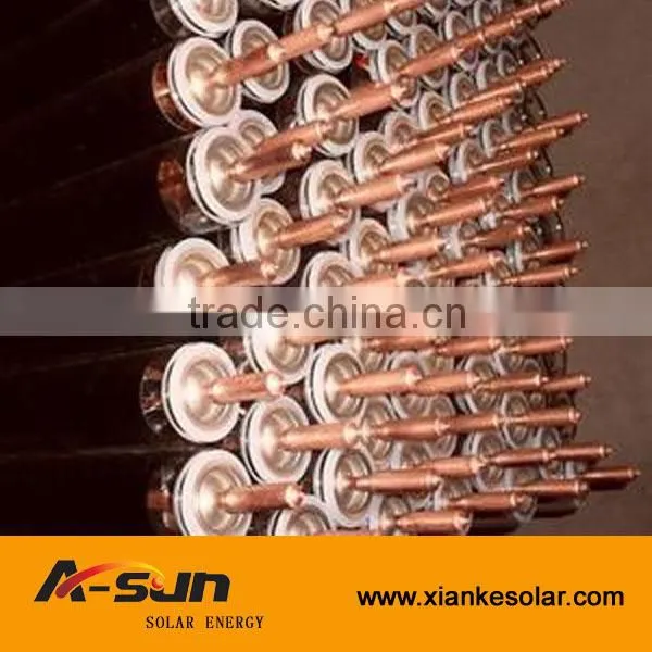 Pressurized 58mm 1800mm heat pipe solar vacuum tubes