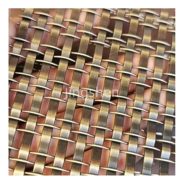 Pre-Crimped Stainless Steel Wire Woven Mesh for Interior Decor Plain Weave ISO9001 Certified Customizable Sizes Welding photo-5