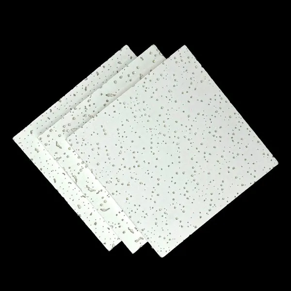 12-20mm Thick Mineral Wool Fiber Board for Acoustic Ceiling Tiles
