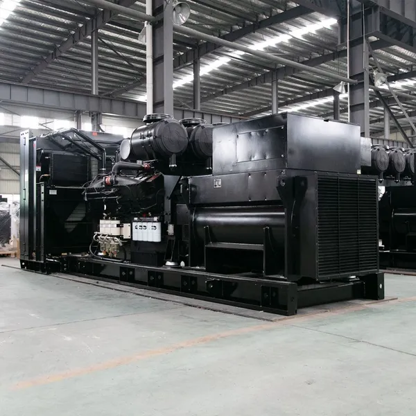 550KW Low Fuel Consumption Diesel Genset Rural Area Large Scale Power Generation Unit photo-5