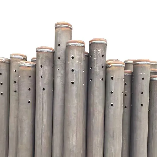 High Quality Carbon Steel Advancing Flower Pipe 89*1 Punching Tunnel Pipe Shed Support photo-6