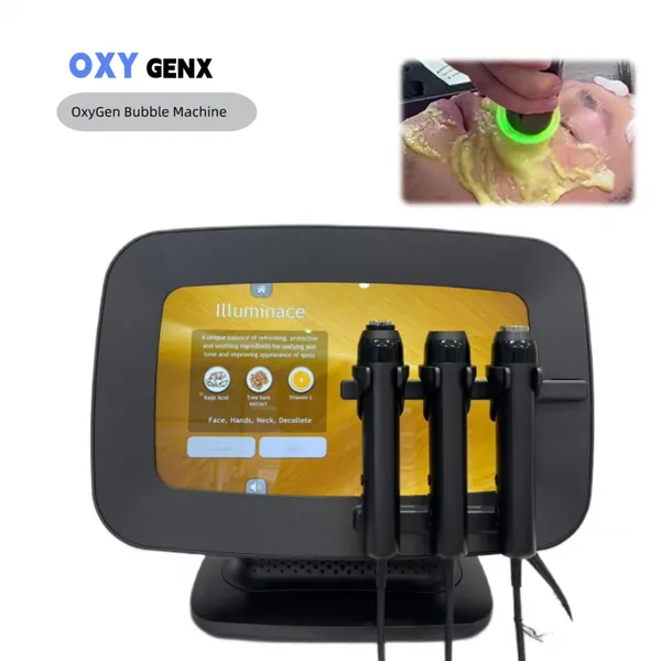 3 in 1 Neo Oxygeneo Hydro Oxygen Facial Cleaning Device With LED Light Therapy photo-5
