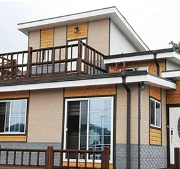 Modern Design Pu Sandwich Panel Wall for Hotel Prefab House photo-6