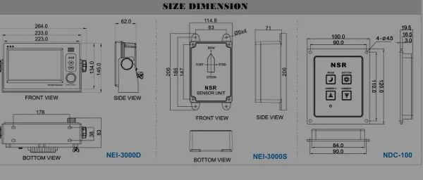 NSR NEI-3000 ELECTRONIC INCLINOMETER photo-5