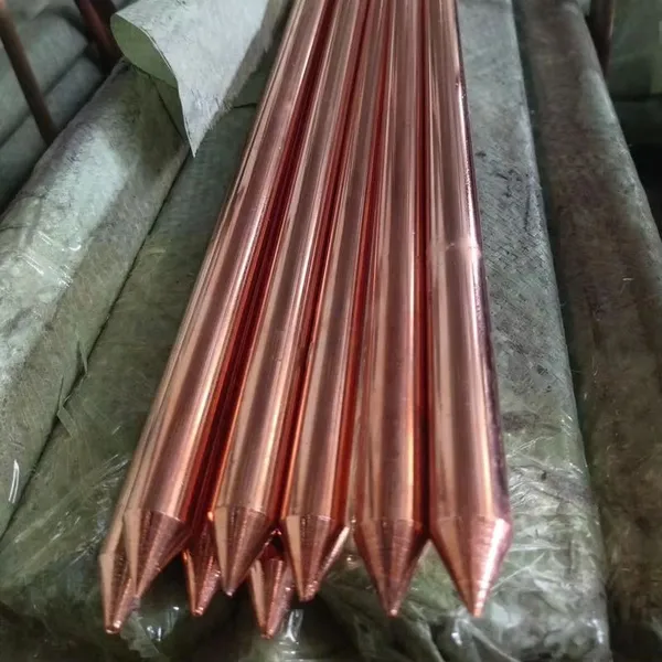 Copper Ground Rod Electrode for Lightning Current Dissipation Systems photo-5