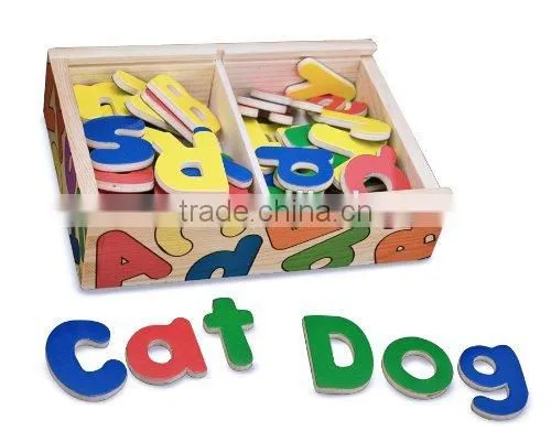 Wooden Alphabet Magnets photo-2