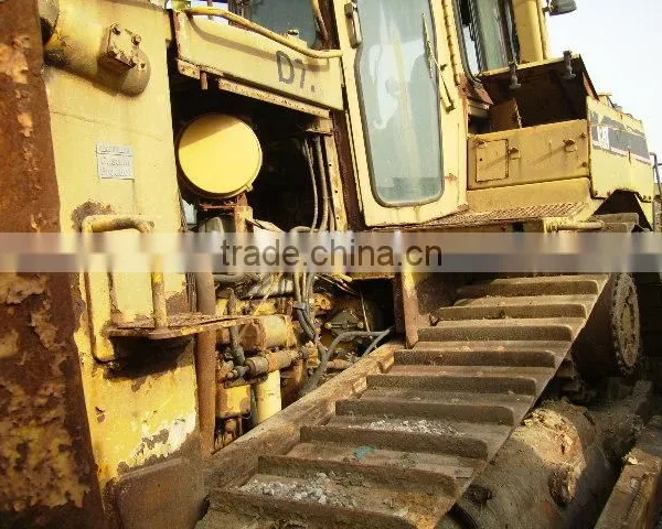 Strong Reliability Popular Used Good Condition Bulldozer D7R for Cheap Sale in Shanghai photo-2