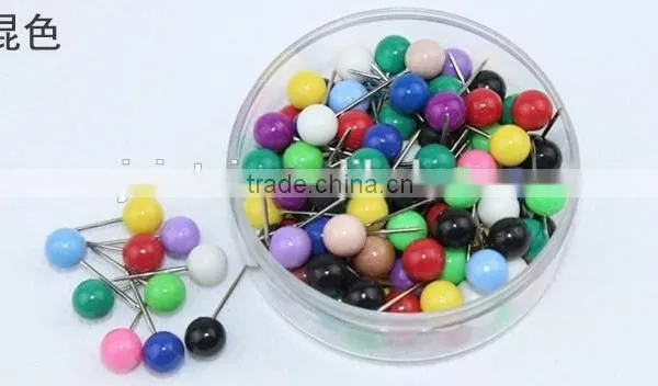 Wholesale Popular High Quality Plastic Clear Square Head Thumb Tack photo-3