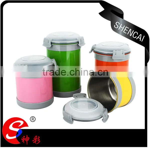 4pcs Stainless Steel Sealed Canister Set/ Tea Coffee Sugar Jar Canister/ Spice Storage Bottle photo-2