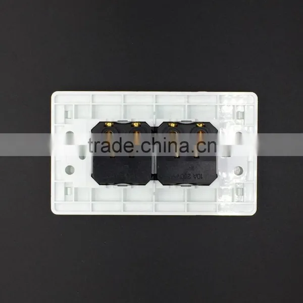 Popular 118 Type Double 2 Pin Socket Outlet, Bangladesh 2 Pin Socket photo-2