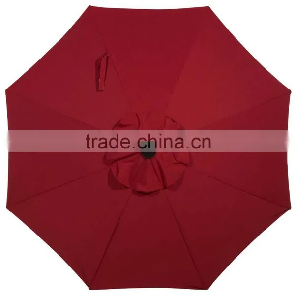 Outdoor Market Aluminum Umbrella With Auto Tilt And Crank Folding Patio Garden Umbrella Quality Choice photo-4