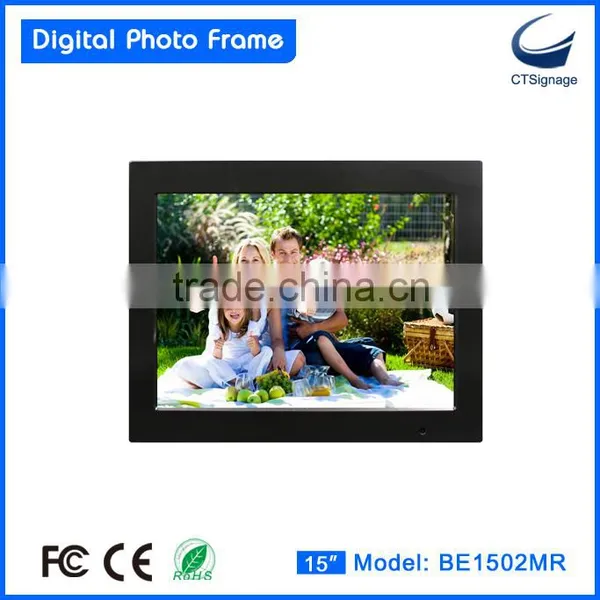 15 Inch Digital Photo Frame BE1501MR Support Photo/ Music/video Playback photo-3