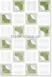 Ceramic Wall Tiles Luster White Print Sketching
