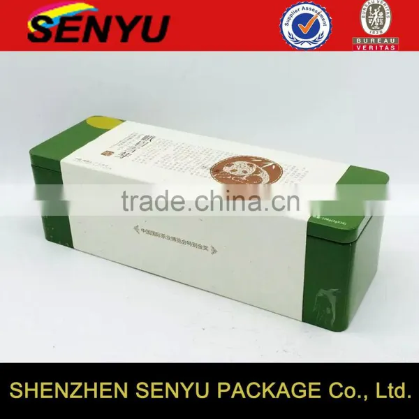 Custom Printed Tea Metal Box Manufacturers Shenzhen Senyu