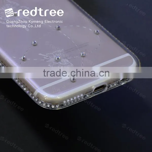 Diamond Clear Soft TPU Mobile Phone Case Cover for Iphone 5s 6s 6plus 7 photo-4