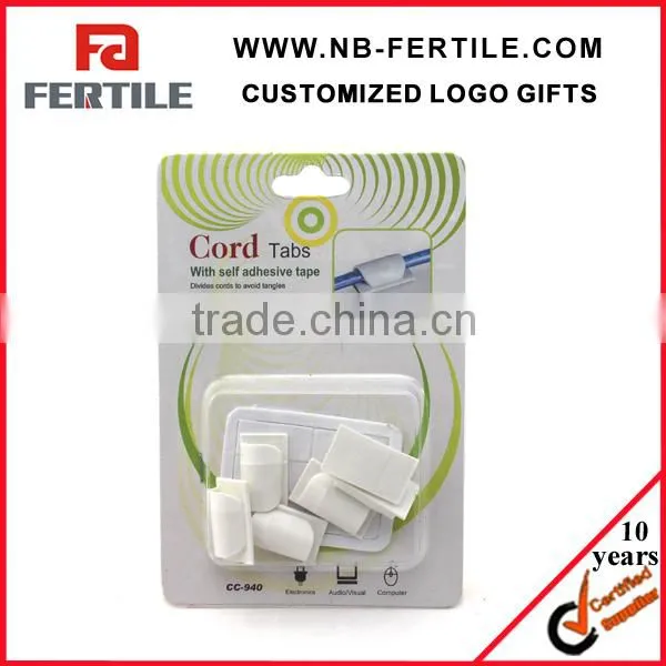 Promotional Plastic New Design Cable Cord Holder
