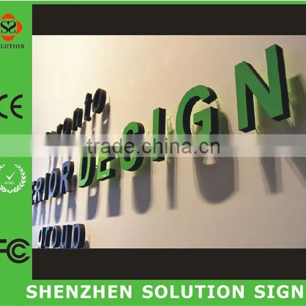 UL Approved Acrylic Crystal Advertising Alphabet Letter photo-6