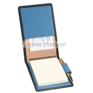 Factory Wholesale Fashion Multi-color Small Simple Leather Custom Mini Notepad Holder photo-5